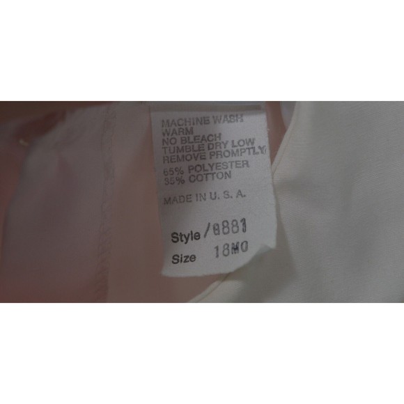 Vintage Bryan Girls 18M Pink Lace Layered Full Circle Party Ruffles RARE - Picture 12 of 12